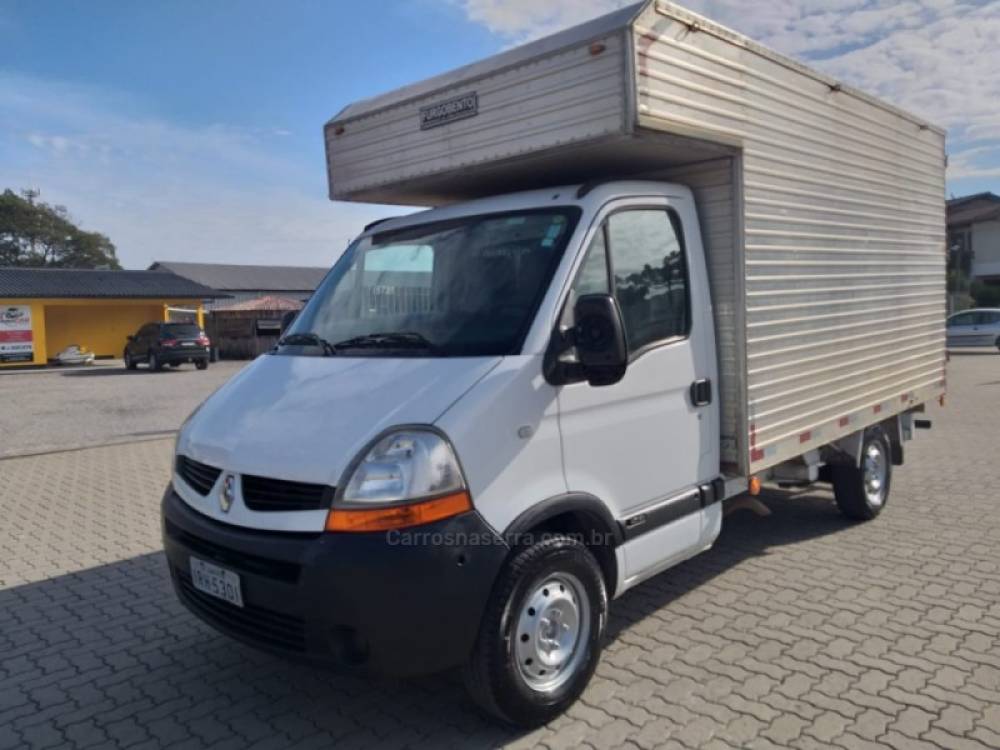 RENAULT - MASTER - 2010/2011 - Branca - Sob Consulta