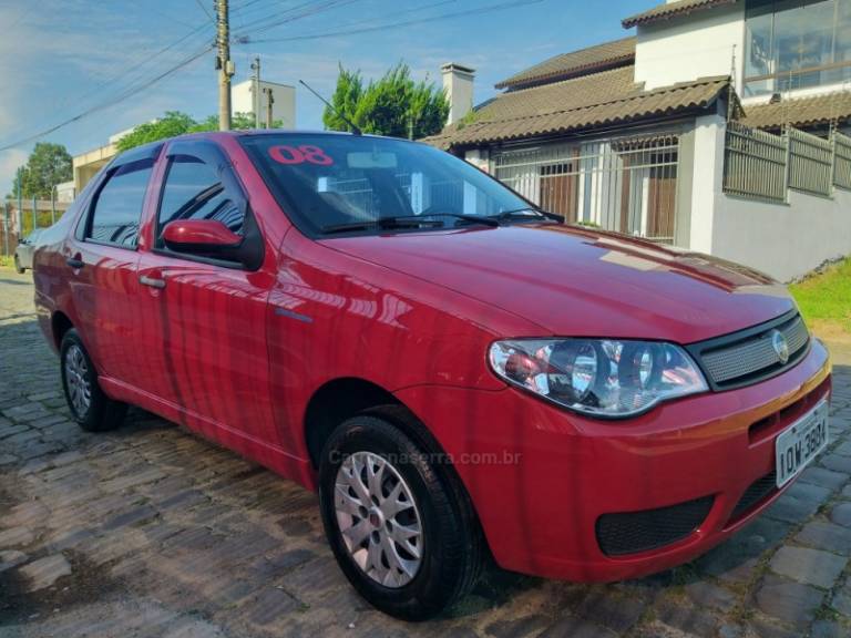 FIAT - SIENA - 2008/2008 - Vermelha - R$ 21.500,00