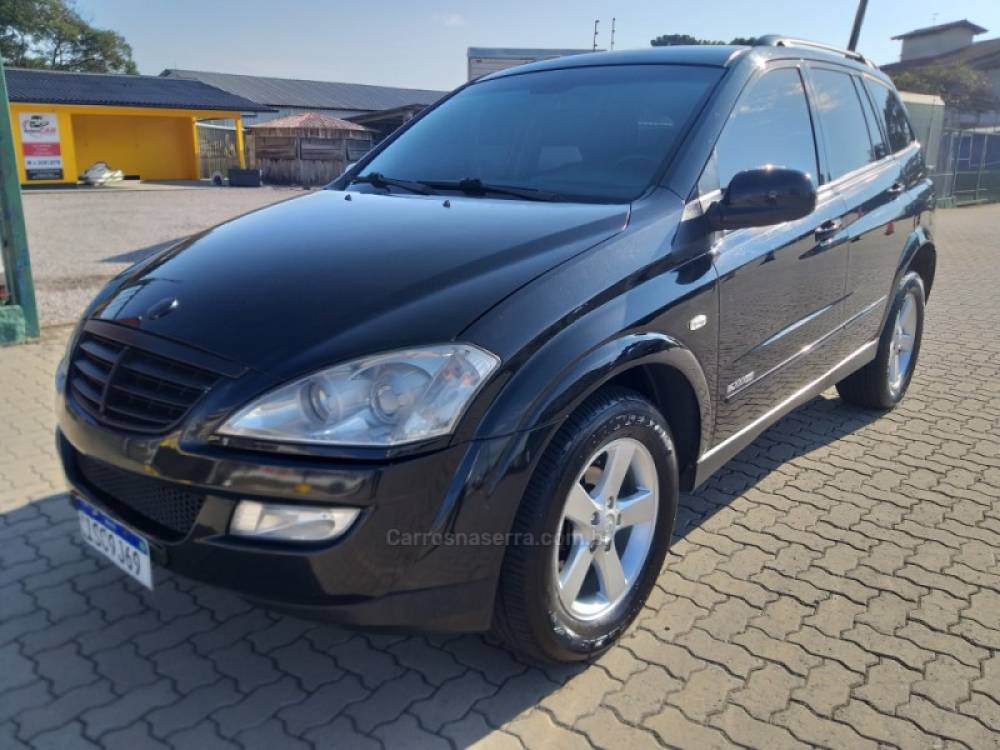SSANGYONG - KYRON - 2011/2011 - Preta - R$ 36.500,00